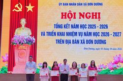 Ðơn Dương tạo chuyển biến mạnh về chất lượng giáo dục