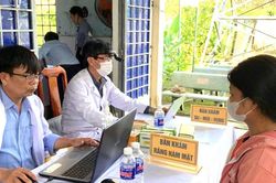 Cát Tiên 3 đẩy nhanh tiến độ khám sức khỏe cho người dân