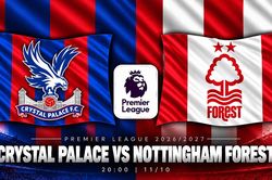 Lịch sử đối đầu Crystal Palace vs Nottingham Forest: Chuỗi hòa 1-1 chờ được phá vỡ tại Selhurst Park