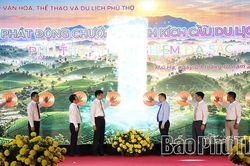 Phú Thọ phát động chương trình kích cầu du lịch, kết nối văn hóa và sản phẩm địa phương