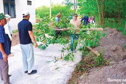 Phụ nữ Thanh Thủy hiến đất mở đường
