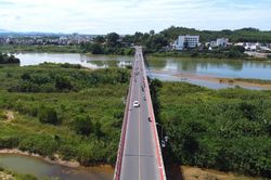 Quảng Ngãi: Hình ảnh cầu Trà Khúc trước ngày đóng đường, cấm xe