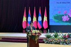 Chủ tịch Hội đồng thành viên Vinachem tham dự Hội nghị Xúc tiến đầu tư và Đối thoại doanh nghiệp Việt Nam - Lào