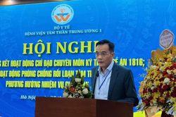 Bệnh viện Tâm thần Trung ương 1 đặt hiệu quả chuyển giao làm trọng tâm Đề án 1816
