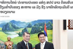 Từ Vientiane, báo chí Lào nhấn mạnh những động lực mới nhân chuyến thăm của Thủ tướng Lê Minh Hưng