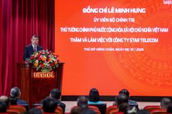 Thủ tướng Lê Minh Hưng: 'Viettel tại Lào đã trở thành một biểu tượng của tình hữu nghị 2 nước'