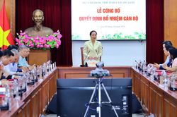 Bộ Văn hoá, Thể thao và Du lịch công bố các quyết định bổ nhiệm cán bộ
