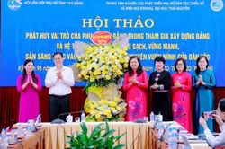 Hội thảo phát huy vai trò của phụ nữ Cao Bằng trong tham gia xây dựng Đảng và hệ thống chính trị
