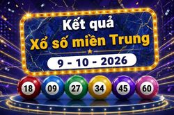 XSMT 9/10/2026 - Kết quả xổ số miền Trung ngày 9 tháng 10