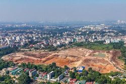 Hà Nội: Tăng tốc thi công hồ điều hòa Chèm
