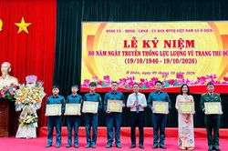 Xã Ô Diên kỷ niệm 80 năm Ngày truyền thống Lực lượng vũ trang Thủ đô