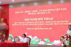 Phường Thượng Cát lắng nghe, giải quyết kiến nghị của nhân dân từ cơ sở