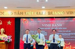 Xã Phúc Thịnh gặp gỡ, biểu dương các doanh nghiệp tiêu biểu năm 2026