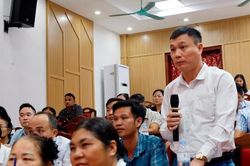 Xã Yên Lãng lấy ý kiến nhân dân về Đồ án Quy hoạch phân khu đô thị tổ hợp dịch vụ SH-2