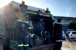 Thái Lan: Cảnh sát cải trang nhân viên thu gom rác để triệt phá đường dây ma túy