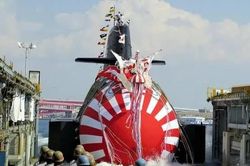 Hải quân Nhật Bản tiếp nhận tàu ngầm tấn công Taigei thứ 7