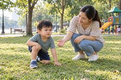 Dạy con mạnh mẽ từ những lần vấp ngã