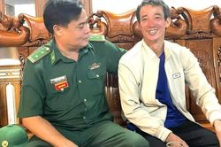 Gần 8 giờ lênh đênh trên biển, ngư dân mất tích do chìm tàu cá tại Quảng Trị bơi được vào bờ