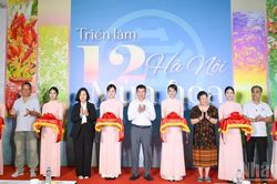 [Ảnh] 'Hà Nội 12 mùa hoa' giữa sắc thu tháng 10