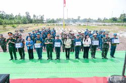 An Giang: Hoàn thành diễn tập chiến đấu phòng thủ xã Long Thạnh năm 2026