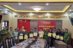 Công an phường Điện Bàn tri ân lực lượng ANTT cơ sở nghỉ công tác