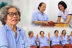 'Trường mẫu giáo' tuổi già: Muốn đi học cũng phải xếp hàng