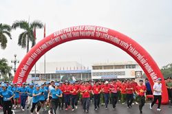 Hải Phòng: Hàng nghìn người hưởng ứng Ngày hội toàn dân tập luyện thể thao