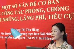 Hưng Yên tập huấn nghiệp vụ phòng, chống tham nhũng cho cán bộ