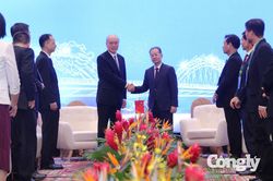 Chánh án Nguyễn Văn Quảng hội đàm với Chánh án Trung Quốc