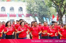 Hưởng ứng phong trào 'Mỗi người dân lựa chọn ít nhất một môn thể thao phù hợp để tập luyện thường xuyên'