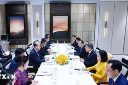 Thủ tướng Lê Minh Hưng tiếp Phó Thủ tướng, Chủ tịch Hội Liên hiệp thanh niên Campuchia