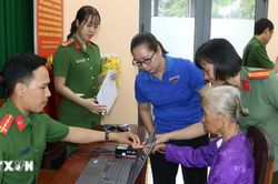 Triển khai đợt 2 thu nhận mẫu sinh phẩm ADN thân nhân liệt sỹ tại Cần Thơ