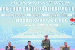 Phát huy giá trị văn hoá thành động lực quan trọng phát triển đất nước