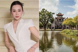 Về Ninh Bình quê Phương Oanh, ngắm công trình nhà thờ đá có kiến trúc khác lạ