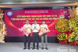Xã Hoằng Hóa kỷ niệm ngày Doanh nhân Việt Nam