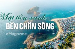 Mặt tiền xanh bên chân sóng