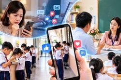 Khi phụ huynh lên mạng