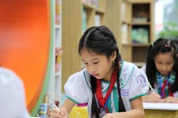 33 'họa sĩ nhí' tham gia hội thi mỹ thuật thiếu nhi phường Bàn Thạch
