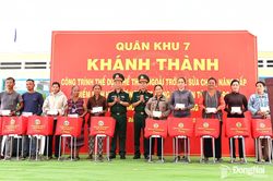 Hoạt động dân vận thiết thực của Quân khu 7 ở Sông Ray