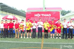 Hội thao giao lưu gắn kết các đơn vị Viettel tại Đồng Nai