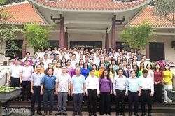 Ủy ban Kiểm tra Thành ủy về nguồn, ôn lại truyền thống 78 năm ngành kiểm tra Đảng