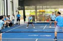 Phường An Phú tổ chức Giải Pickleball chào mừng Ngày Doanh nhân Việt Nam