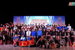 Rộn ràng Liên hoan Cồng chiêng và Tuyên truyền ca khúc cách mạng thanh thiếu nhi Gia Lai