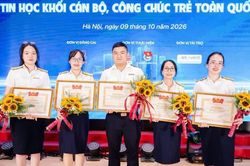 Gia Lai: Đạt 1 giải ba tại Hội thi Tin học khối cán bộ, công chức trẻ toàn quốc lần thứ X