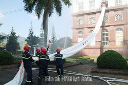Diễn tập phương án chữa cháy và cứu nạn, cứu hộ tỉnh Lai Châu năm 2026