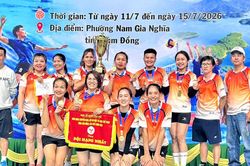 Thúc đẩy phong trào thể thao phát triển sâu rộng