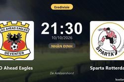 Nhận định GO Ahead Eagles vs Sparta Rotterdam: Khách quyết chặn đà sa sút