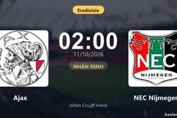 Nhận định Ajax vs NEC Nijmegen: Điểm nóng cuộc đua tốp đầu