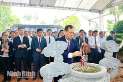 Lễ đón nhận Bằng xếp hạng Di tích quốc gia Nhà tưởng niệm đồng chí Lê Đức Thọ