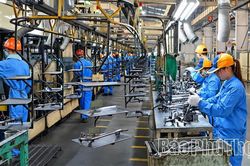 9 tháng, chỉ số sản xuất công nghiệp tăng 21,52%